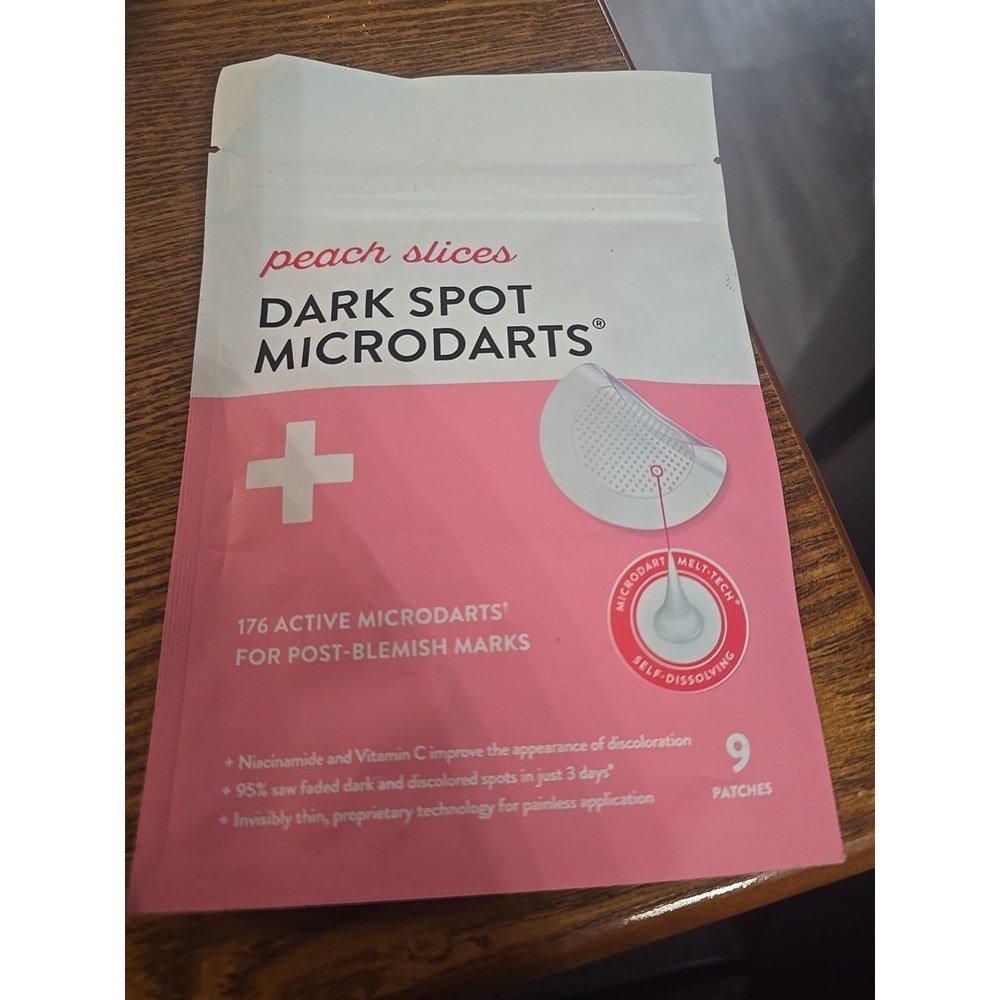 PEACH SLICES Dark‎ Spot Microdarts Self-Dissolving BRAND NEW